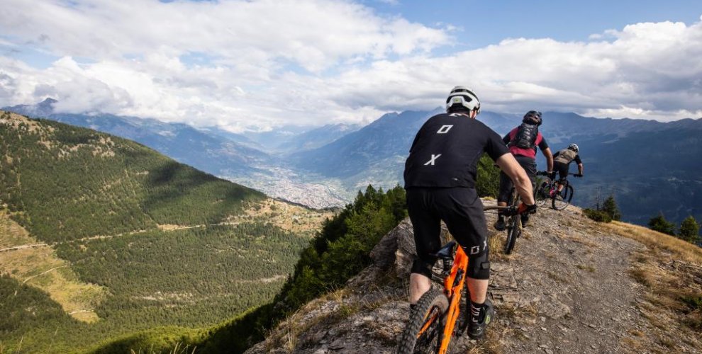 Best ridgeline trails in Aosta - MTB Beds
