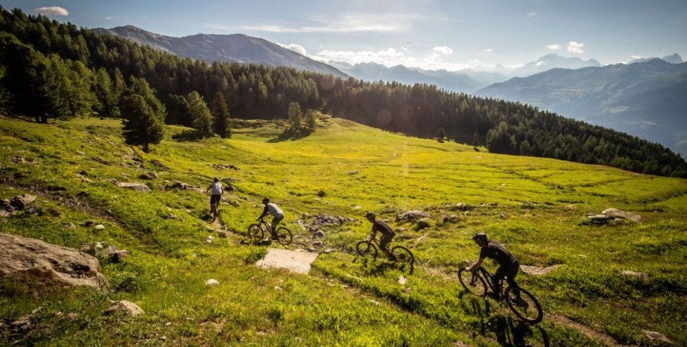 Mountain bike holiday Aosta Valley