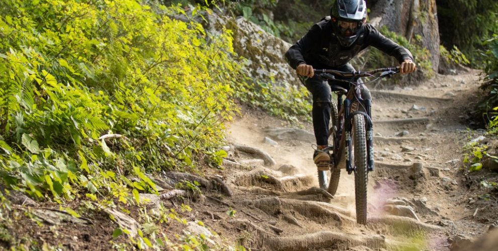 technical mtb trails in Chatel
