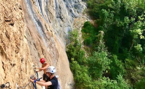How much is the via Ferrata in Morzine?