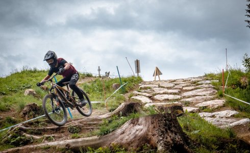 Is Leogang World Cup track open to the public?