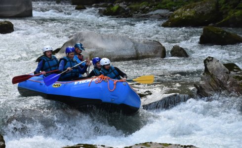 Where can you go rafting in Morzine