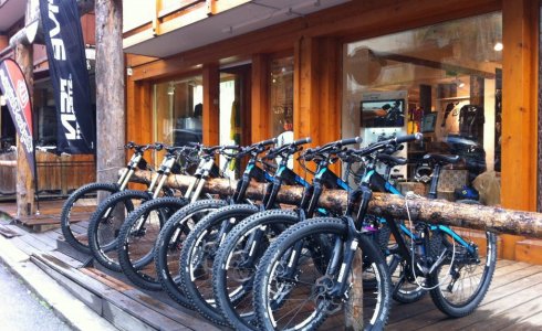bike hire shop in morzine - mtb beds