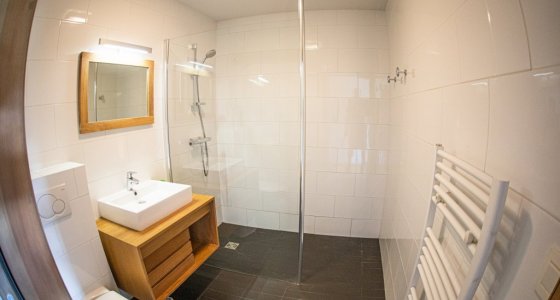 ensuite bathroom morzine accommodation