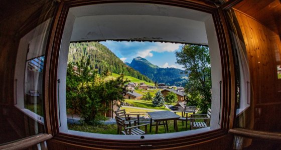 room with a view morzine summer