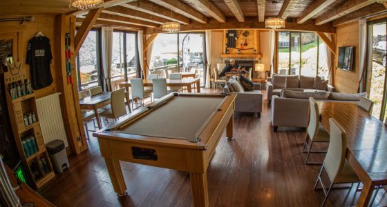 Chalet with a Pool table Morzine MTB Holiday