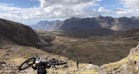 How high are the trails in Scotland - MTB Beds