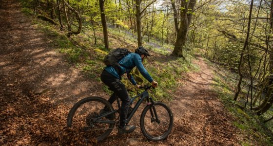 Brecon Beacon mountain bike trail - Specialized levo sl