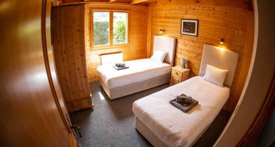 Twin room in Chalet Petit Claire