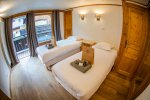 Chalet Chapelle bedroom MTB accommodation in Morzine