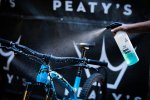 Bike wash at Chalet Ice Morzine with Peatys Products