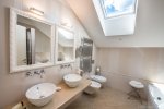bathroom in luxury hotel Finale Ligure